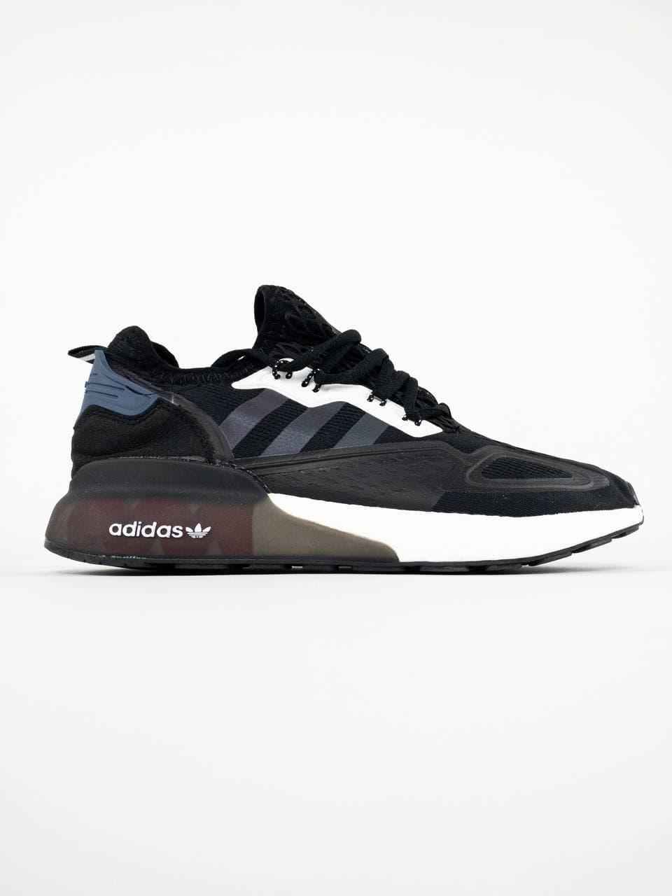 Adidas ZX 2K Boost Black White 2