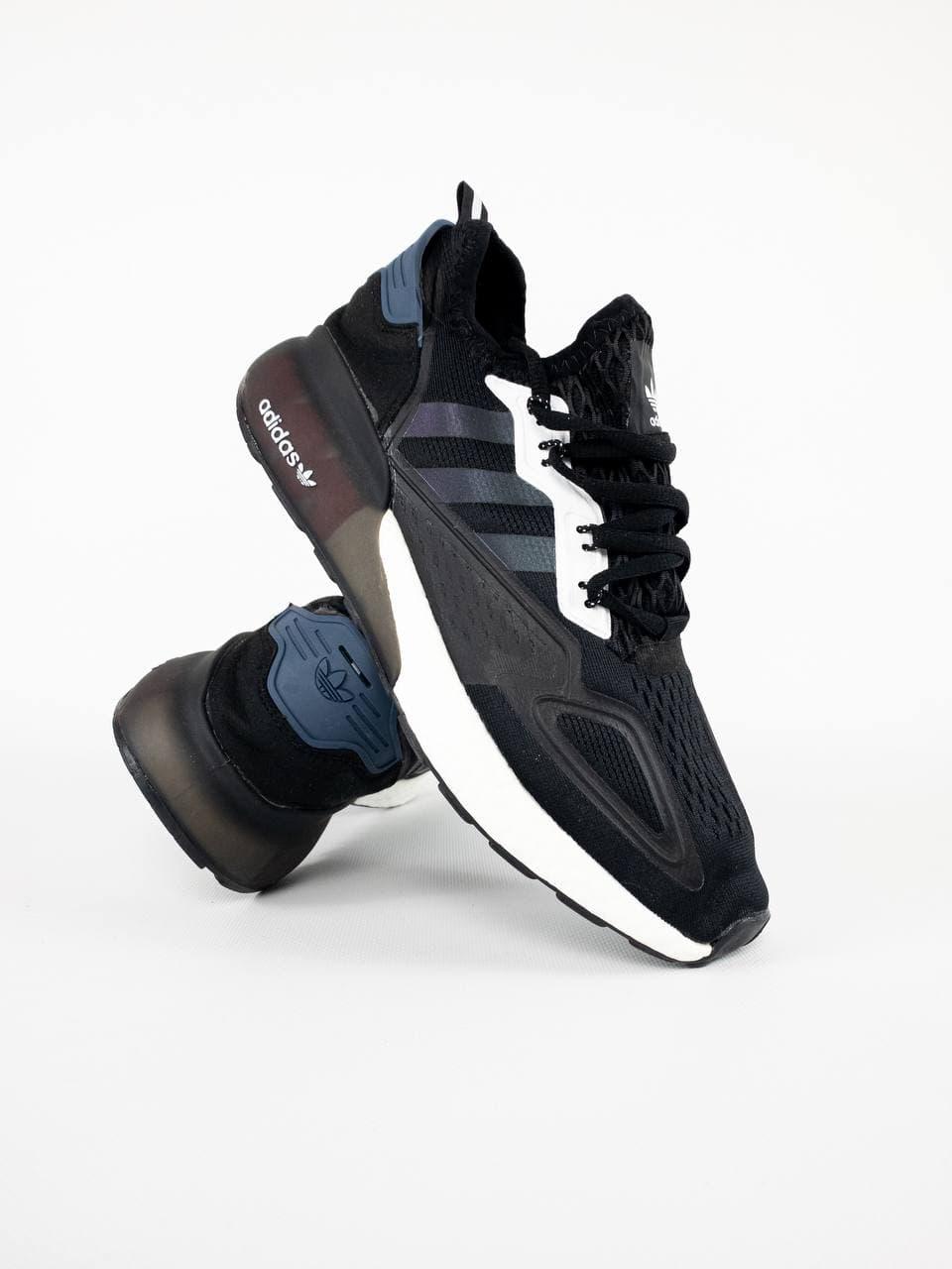 Adidas ZX 2K Boost Black White 2