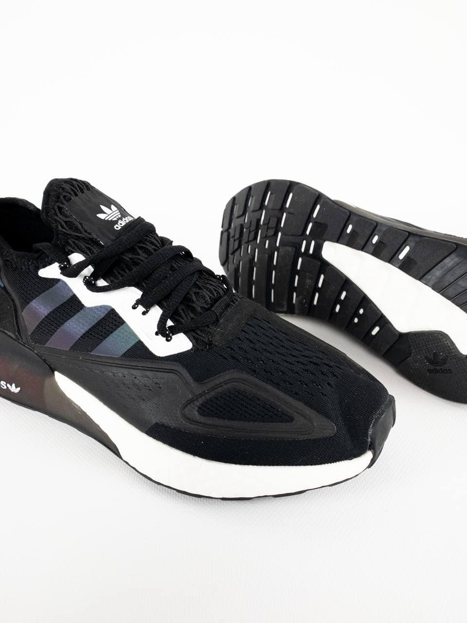 Adidas ZX 2K Boost Black White 2