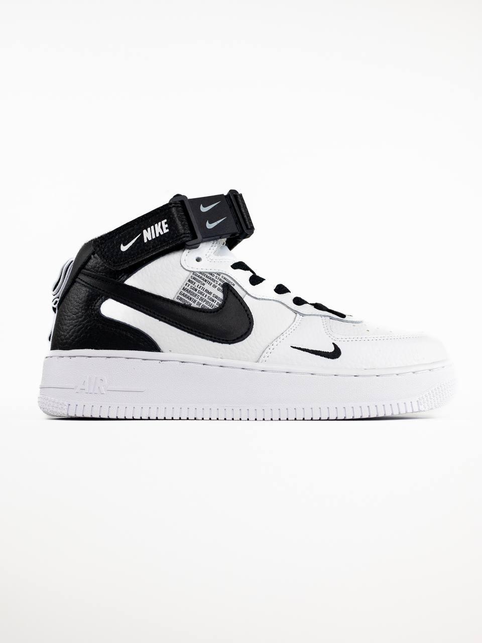 Nike Air Force High Black White