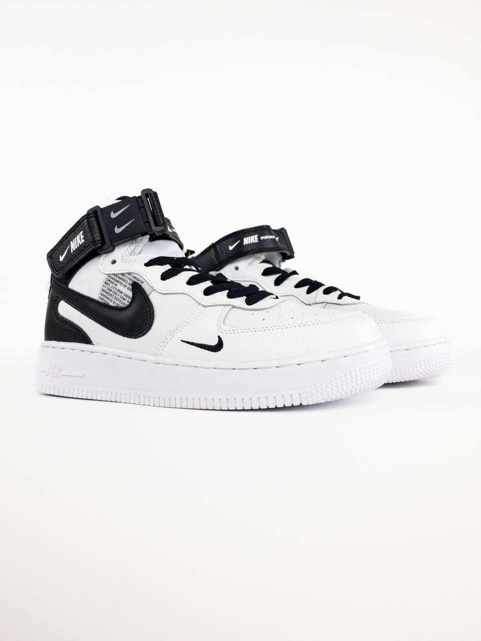 Nike Air Force High Black White