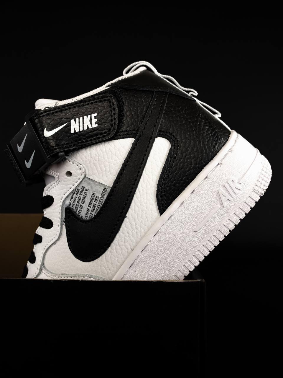 Nike Air Force High Black White