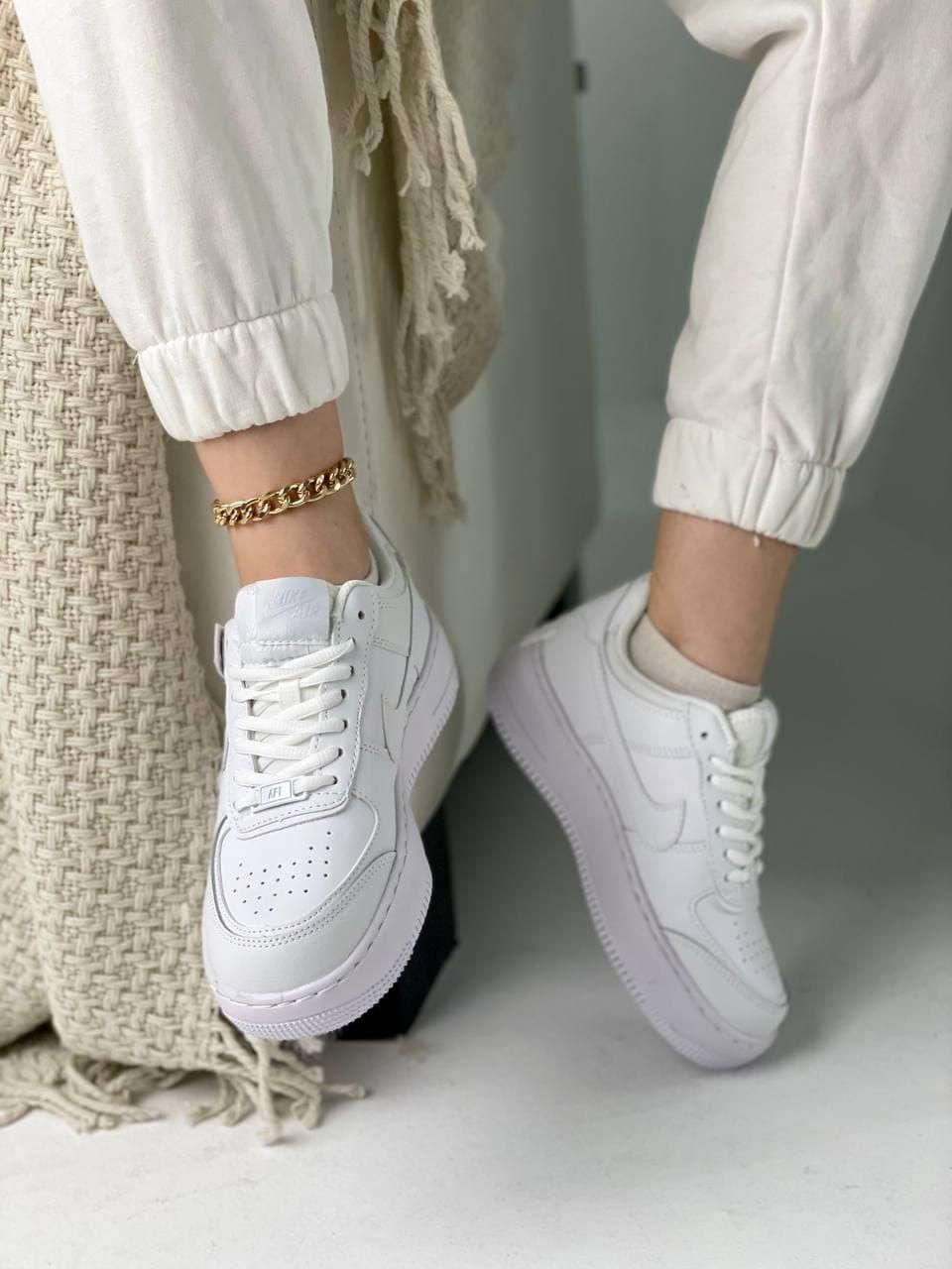 Nike Air Force 1 SHADOW White Light Violet