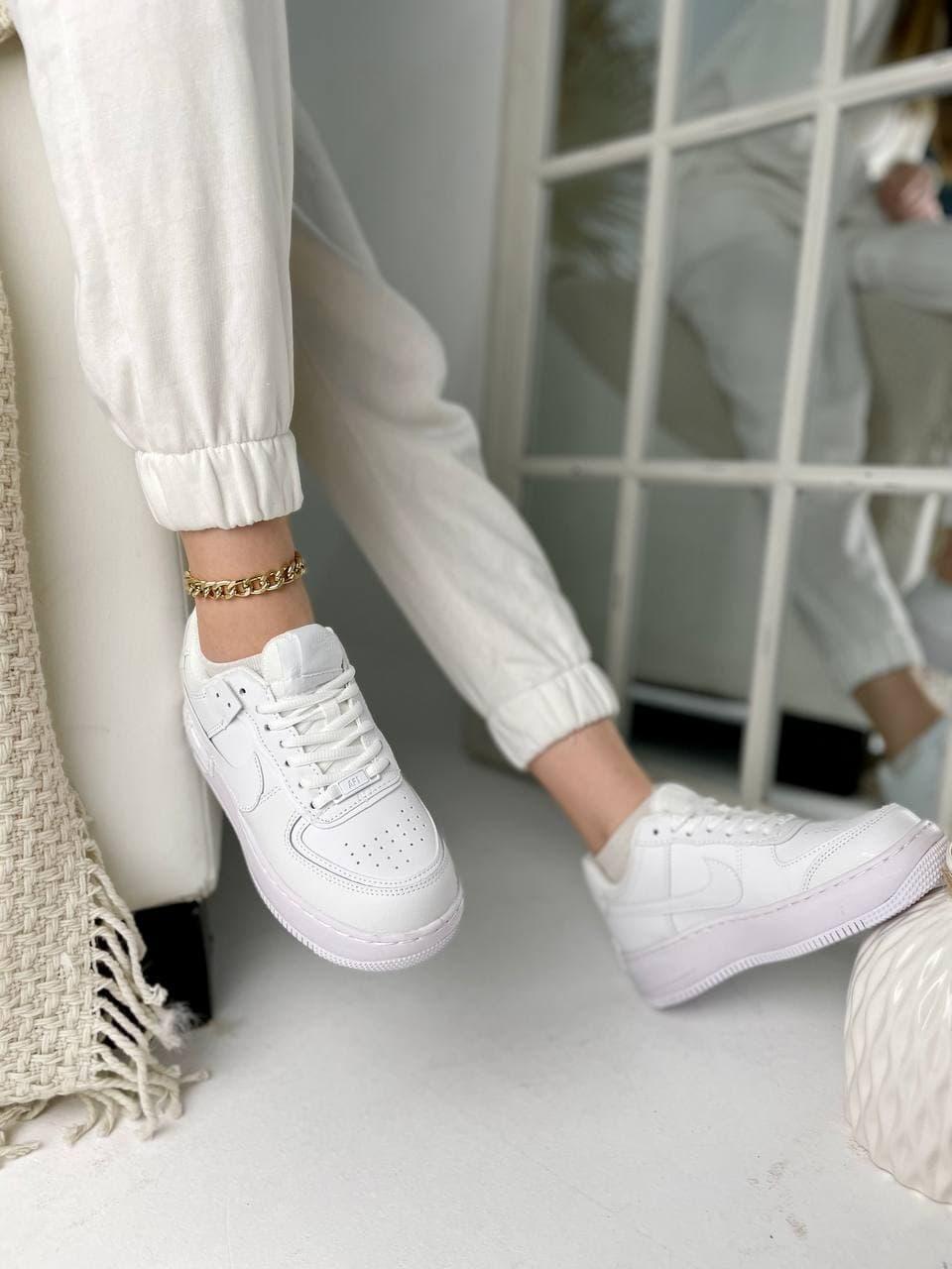 Nike Air Force 1 SHADOW White Light Violet