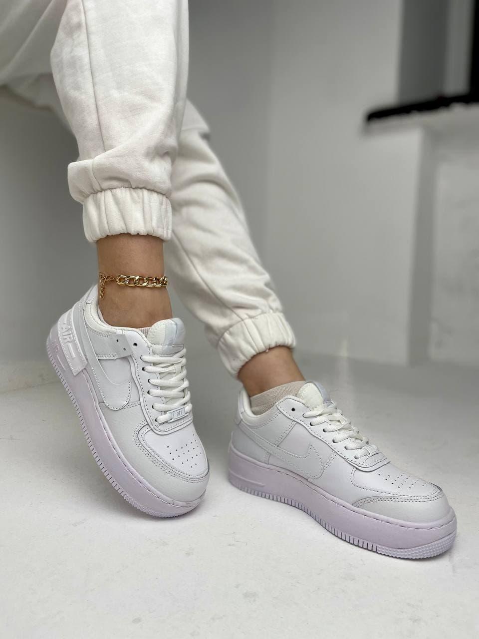 Nike Air Force 1 SHADOW White Light Violet