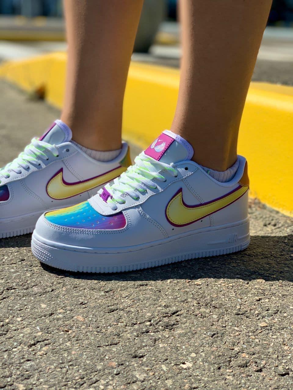 Nike Air Force White Multicolor