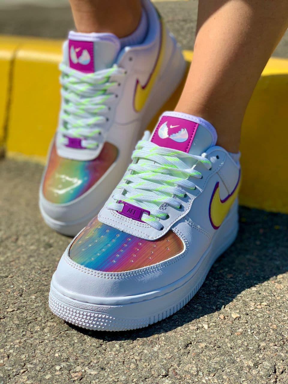Nike Air Force White Multicolor