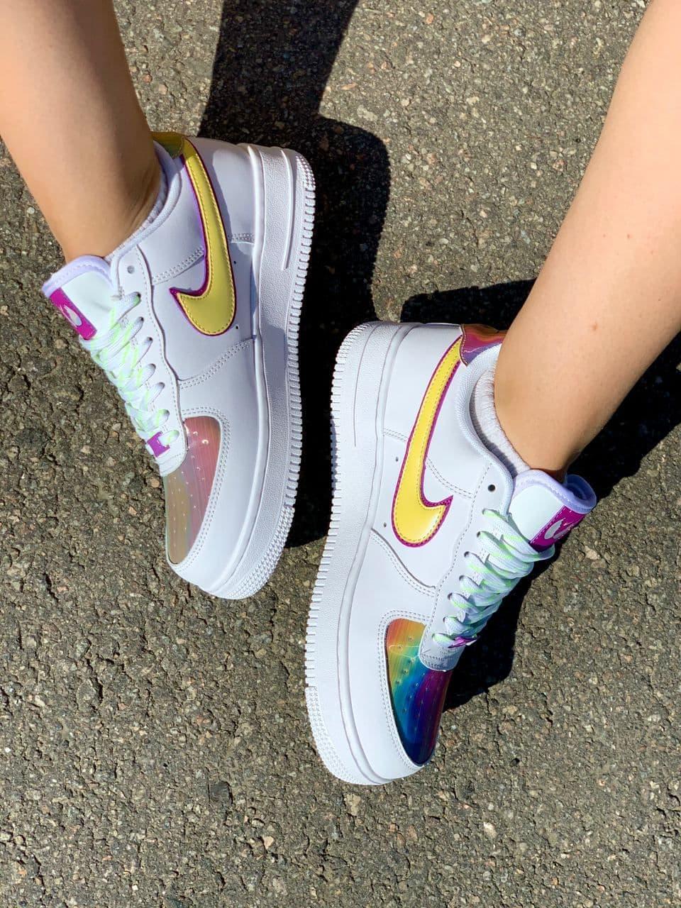 Nike Air Force White Multicolor