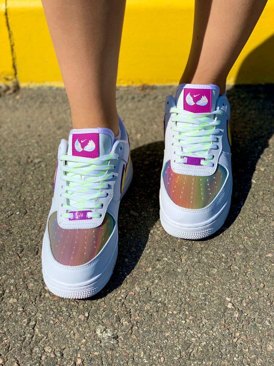 Nike Air Force White Multicolor