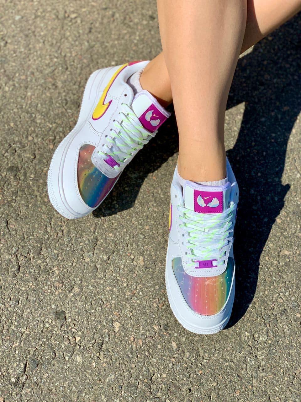 Nike Air Force White Multicolor
