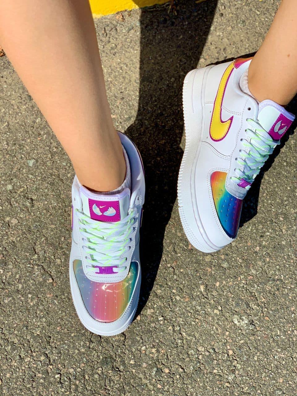 Nike Air Force White Multicolor