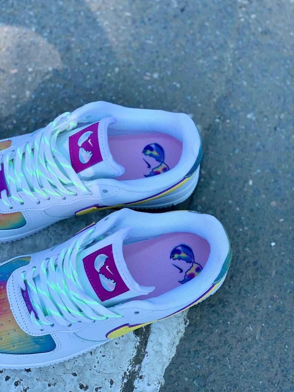 Nike Air Force White Multicolor