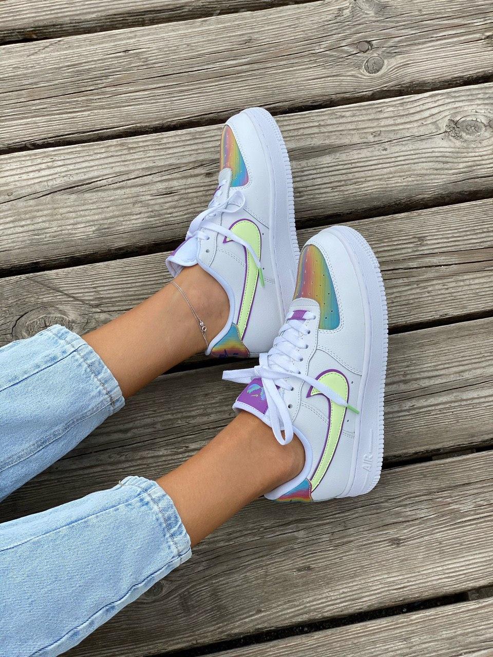 Nike Air Force White Multicolor