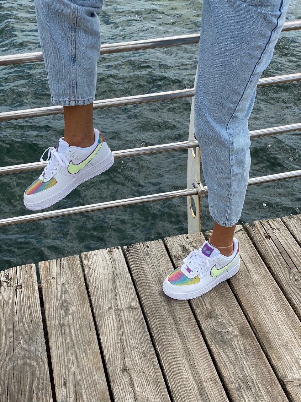 Nike Air Force White Multicolor