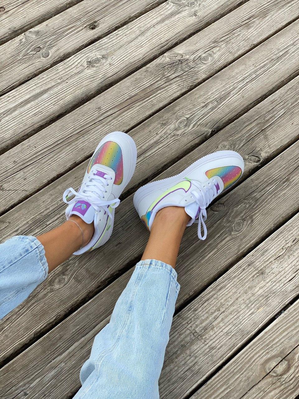 Nike Air Force White Multicolor