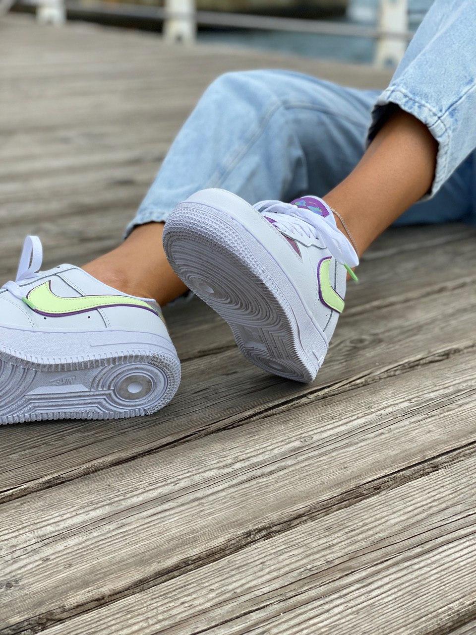 Nike Air Force White Multicolor