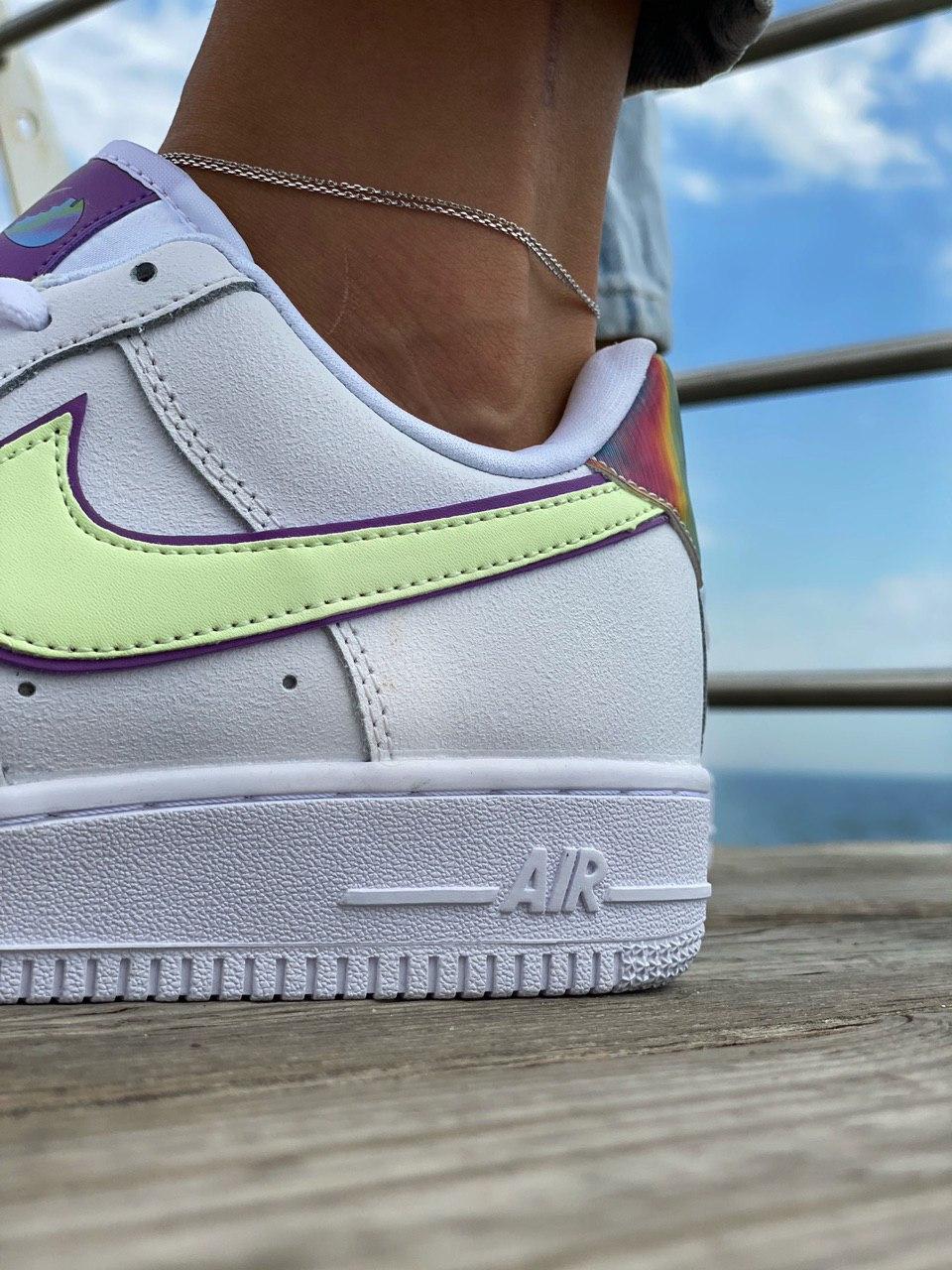 Nike Air Force White Multicolor