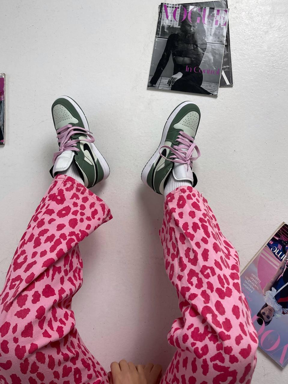 Nike Air Jordan 1 Retro Mid Green White