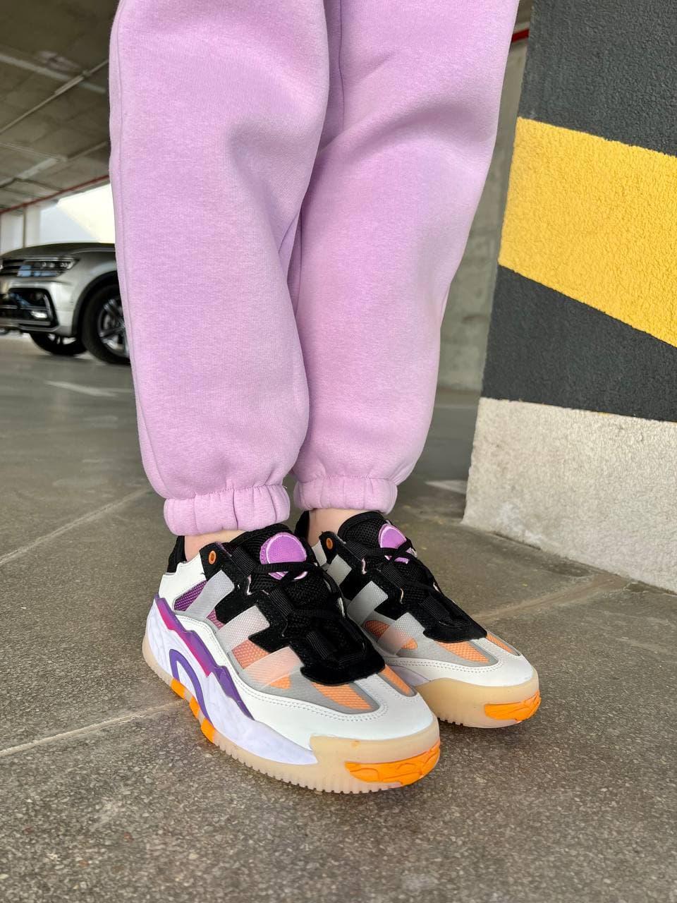 Adidas Nitebal White Volet Orange