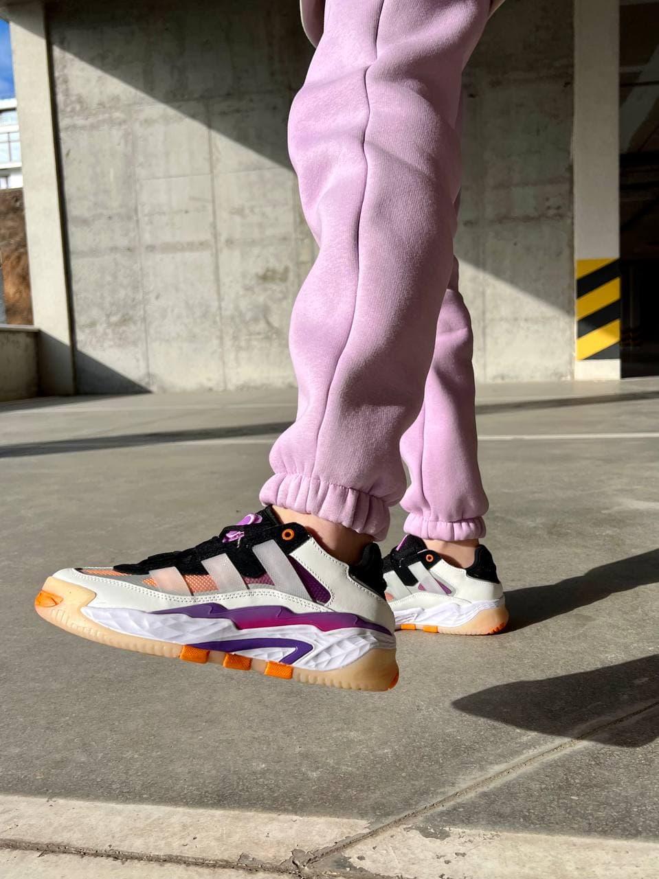 Adidas Nitebal White Volet Orange