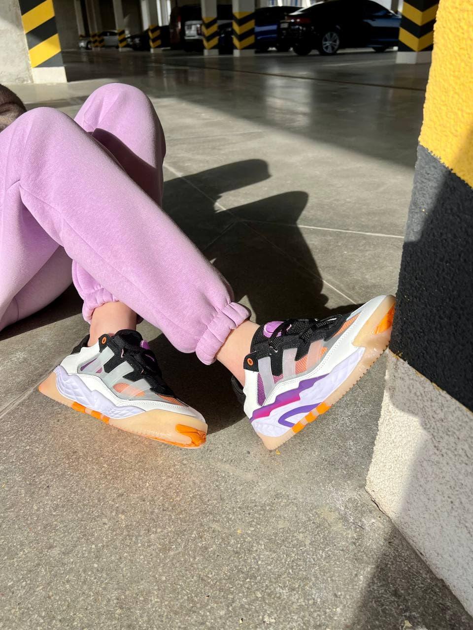 Adidas Nitebal White Volet Orange