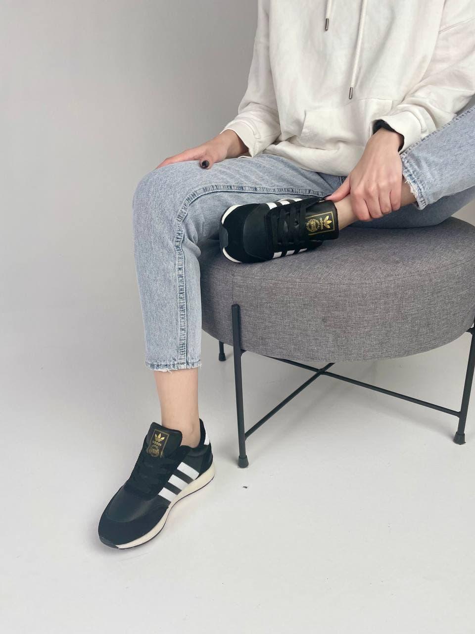 Adidas Iniki Black White