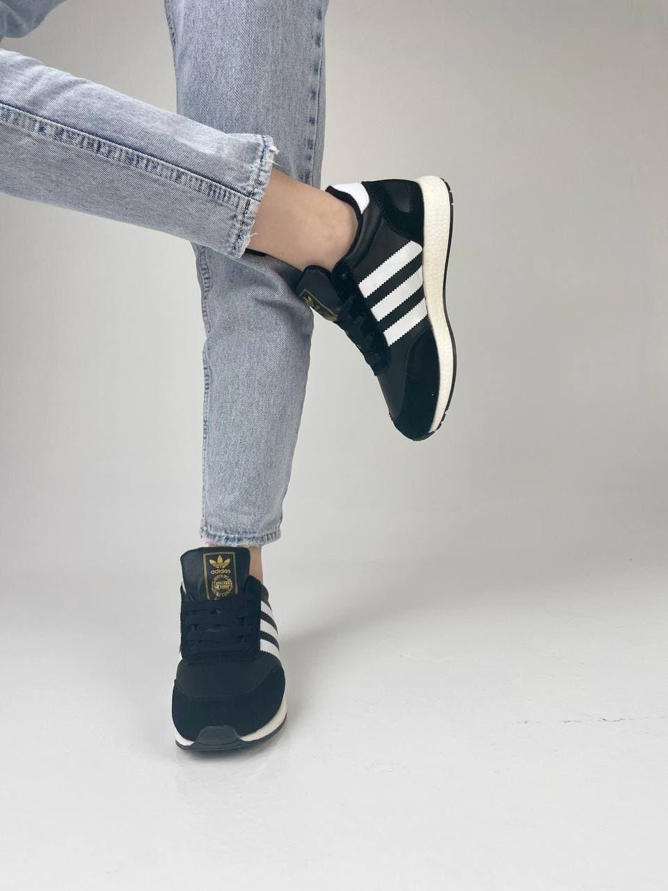 Adidas Iniki Black White