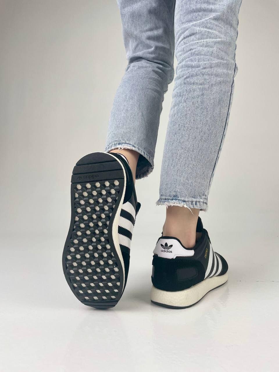 Adidas Iniki Black White