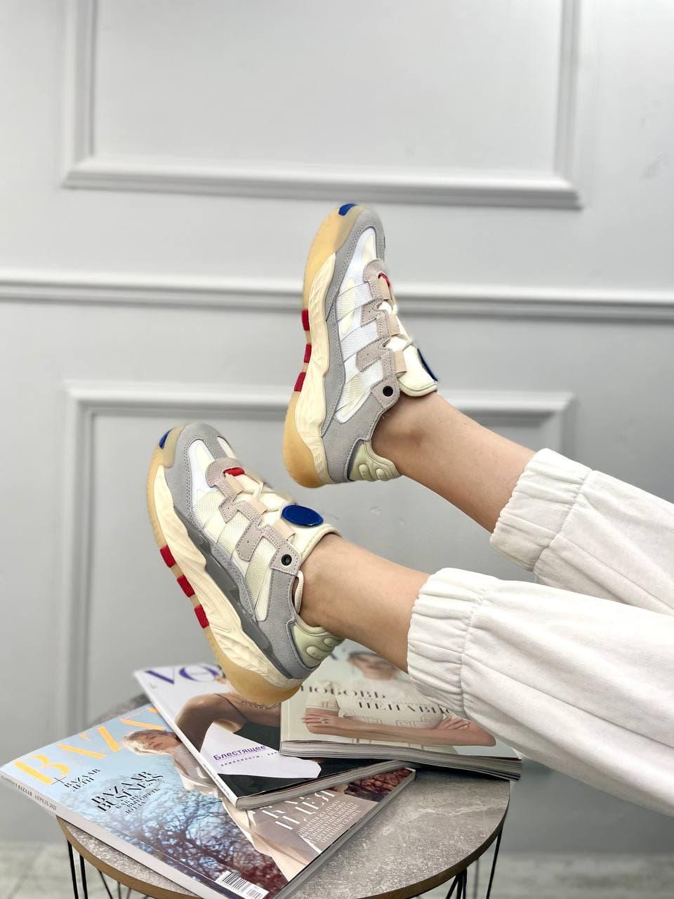 Adidas Nitebal Beige White Red