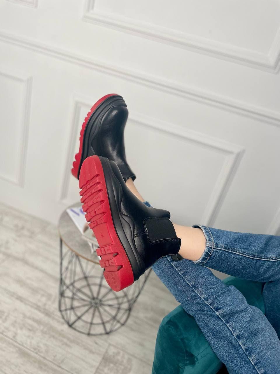 Bottega Veneta Black Red Mini (без лого)