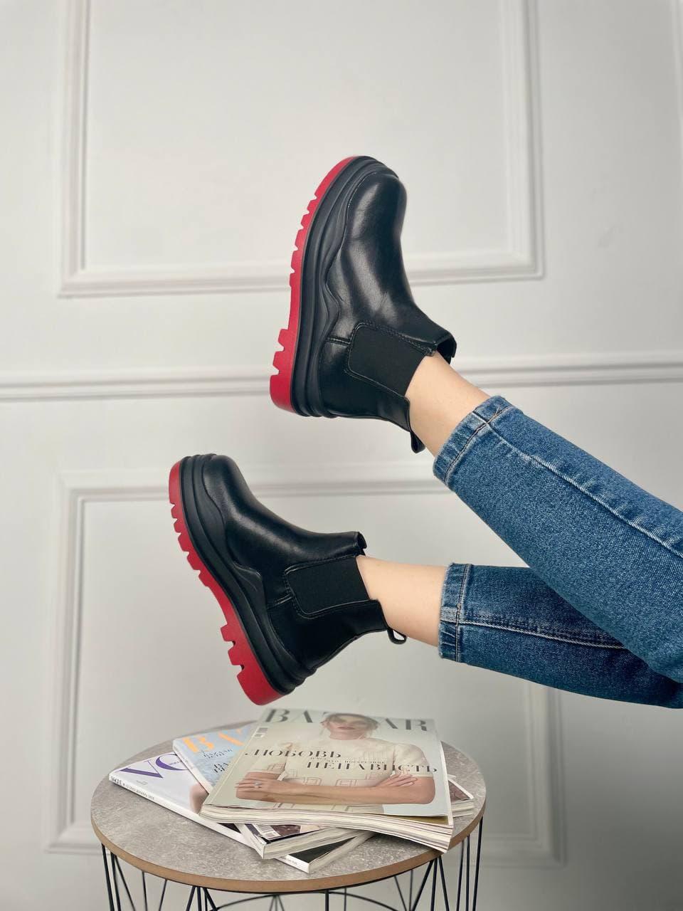 Bottega Veneta Black Red Mini (без лого)