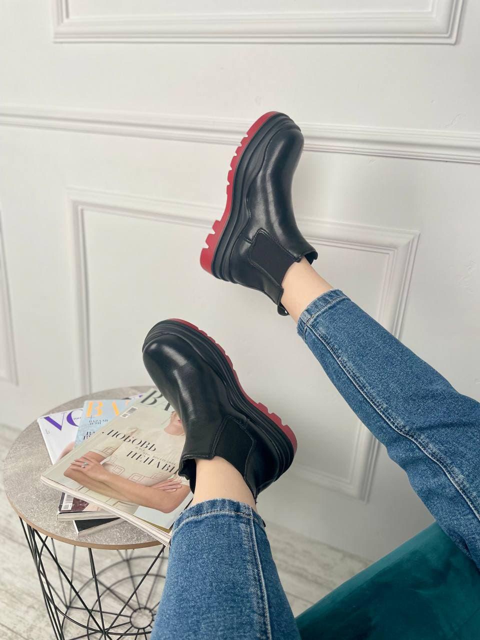 Bottega Veneta Black Red Mini (без лого)