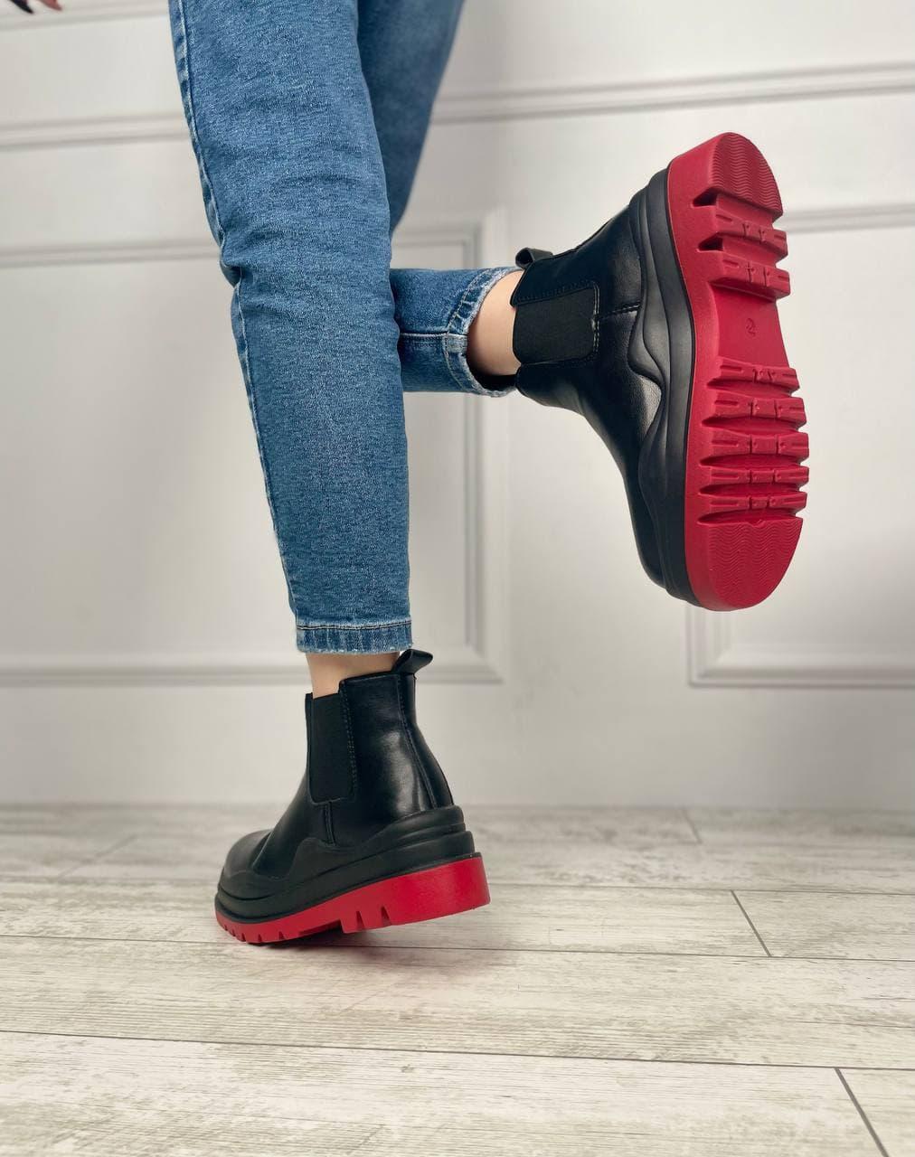 Bottega Veneta Black Red Mini (без лого)