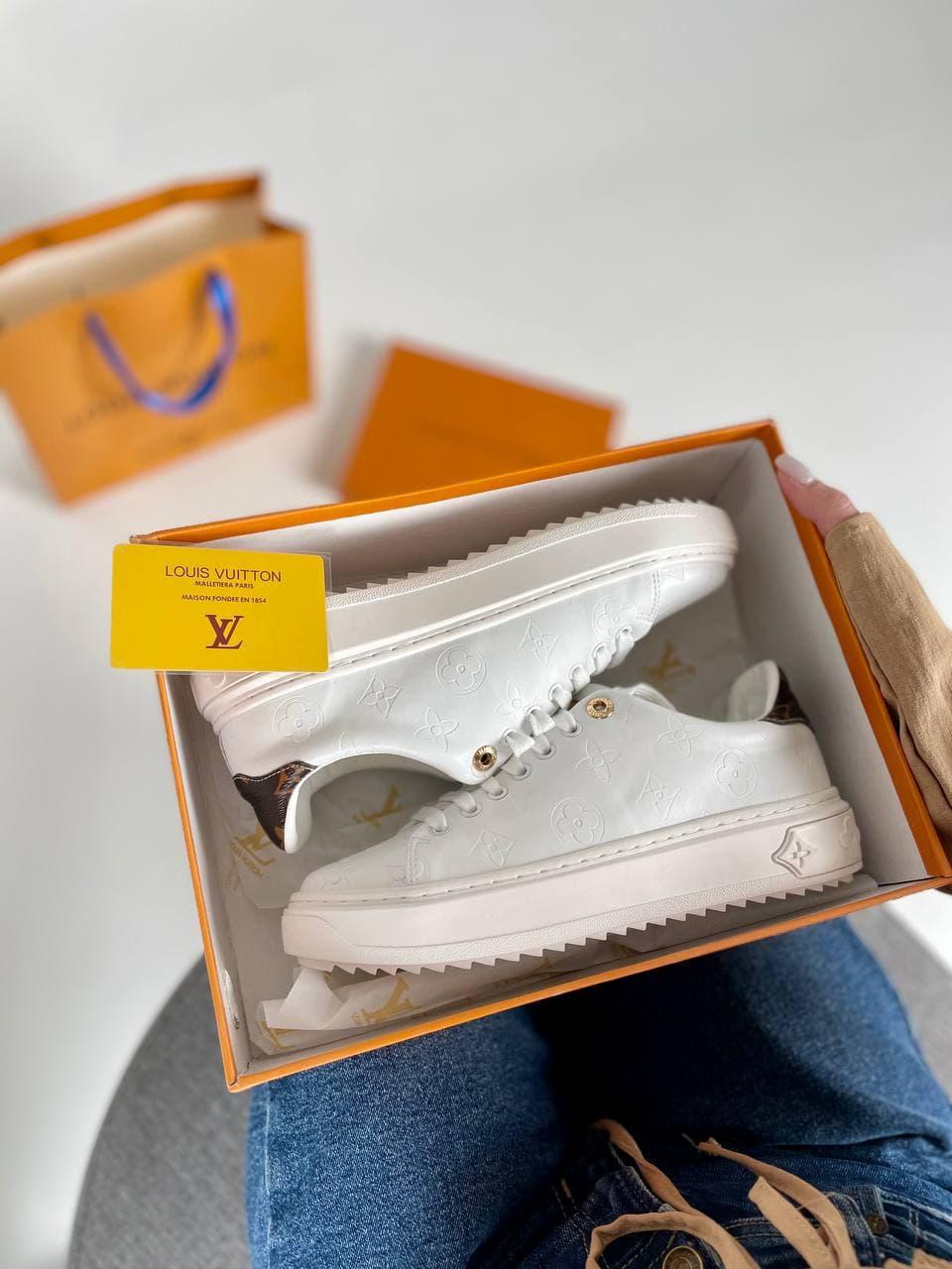 Louis Vuitton White Brown 2