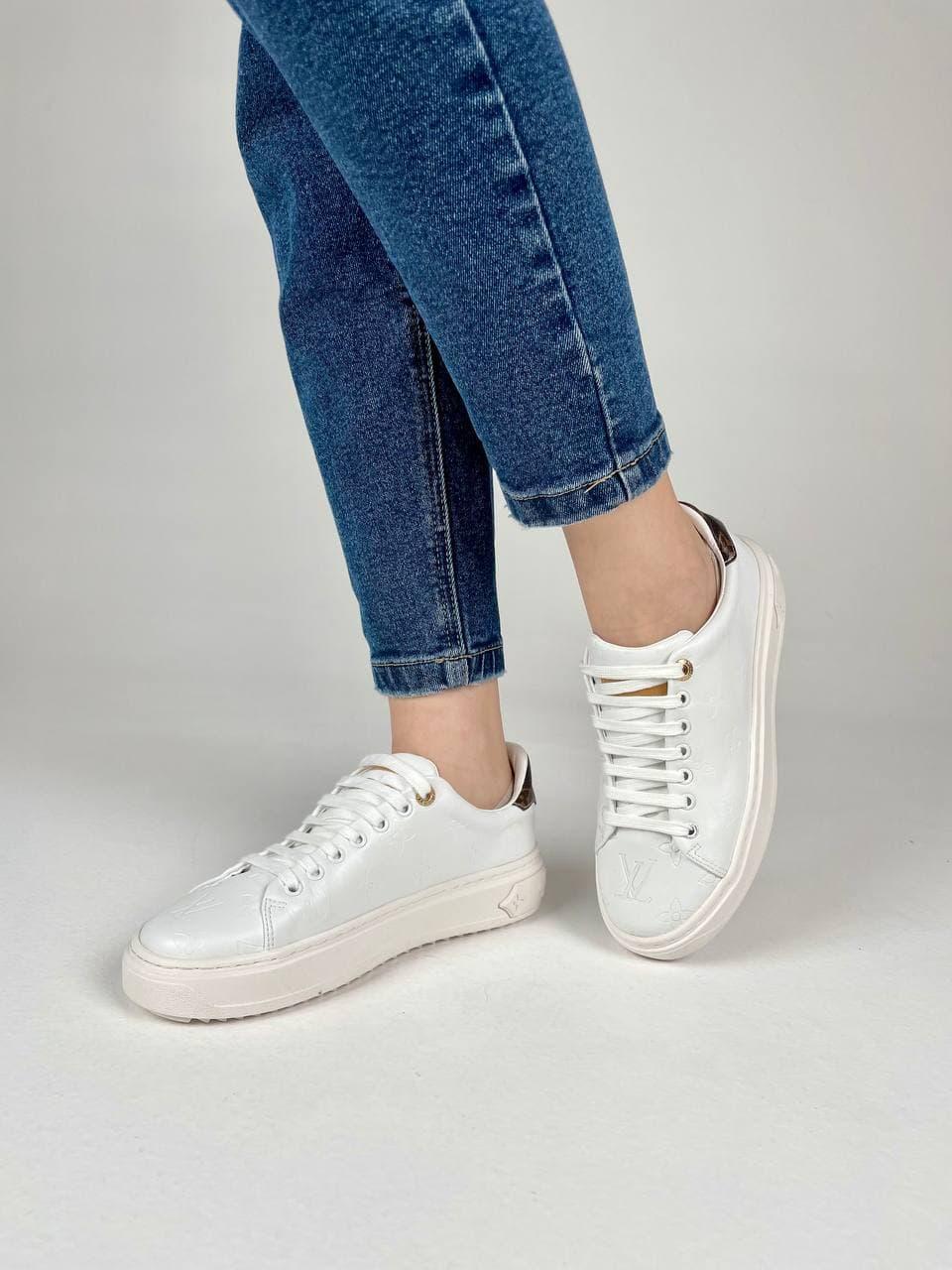 Louis Vuitton White Brown 2