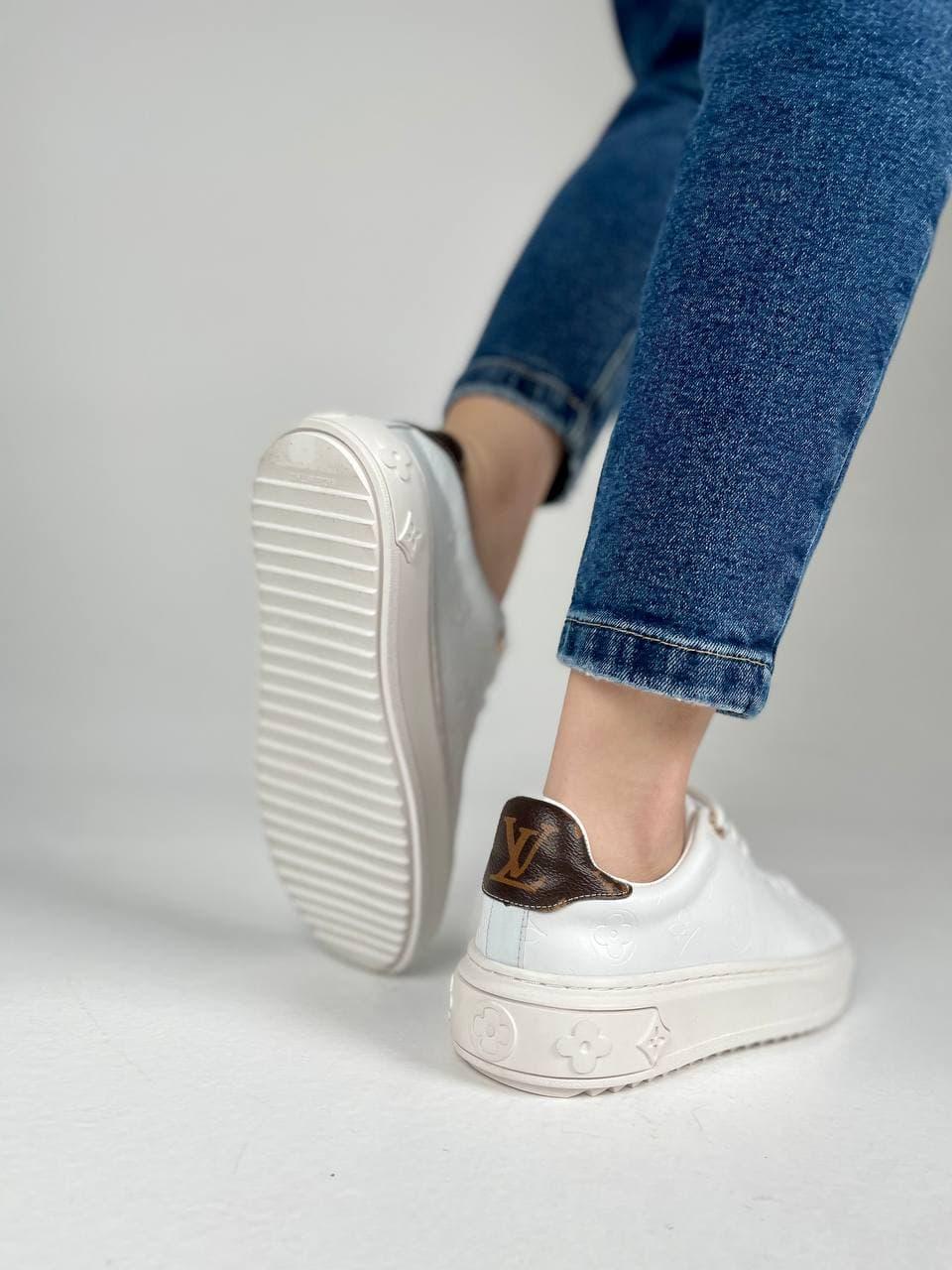 Louis Vuitton White Brown 2
