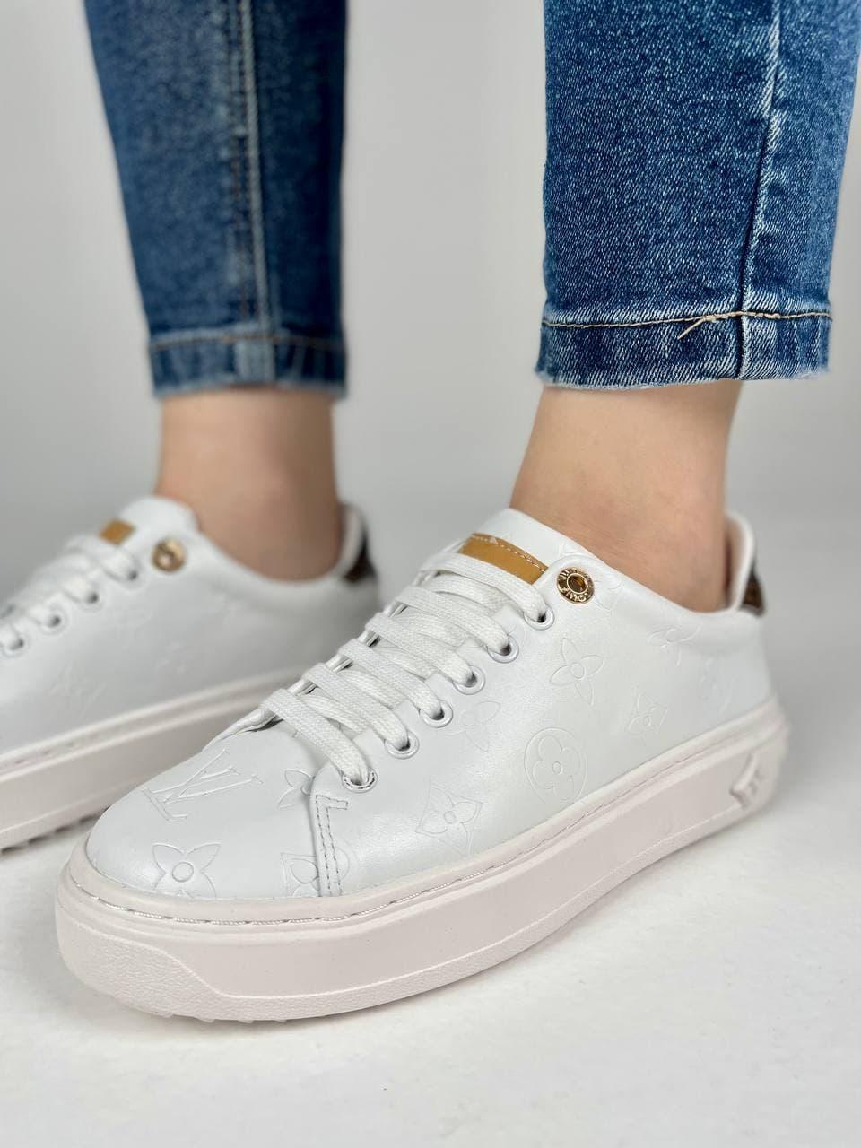 Louis Vuitton White Brown 2