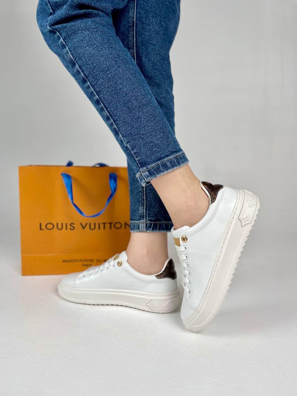Louis Vuitton White Brown 2