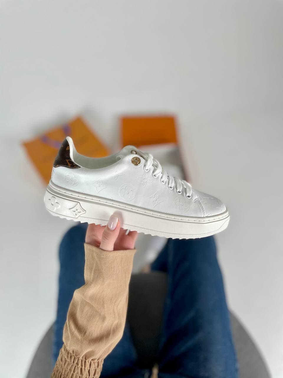 Louis Vuitton White Brown 2