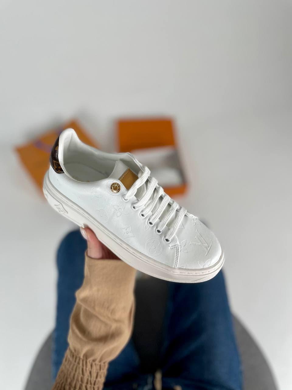 Louis Vuitton White Brown 2