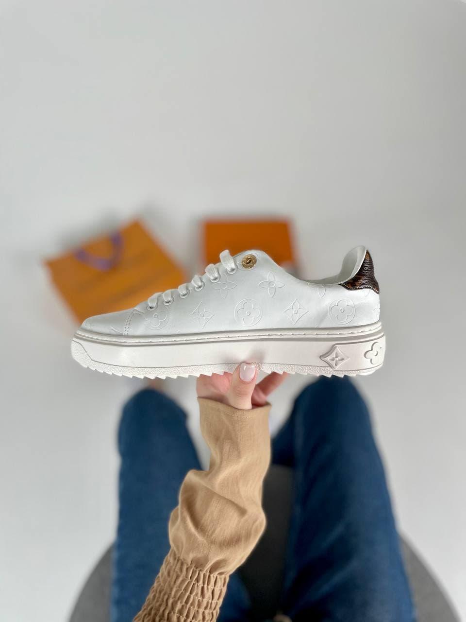 Louis Vuitton White Brown 2