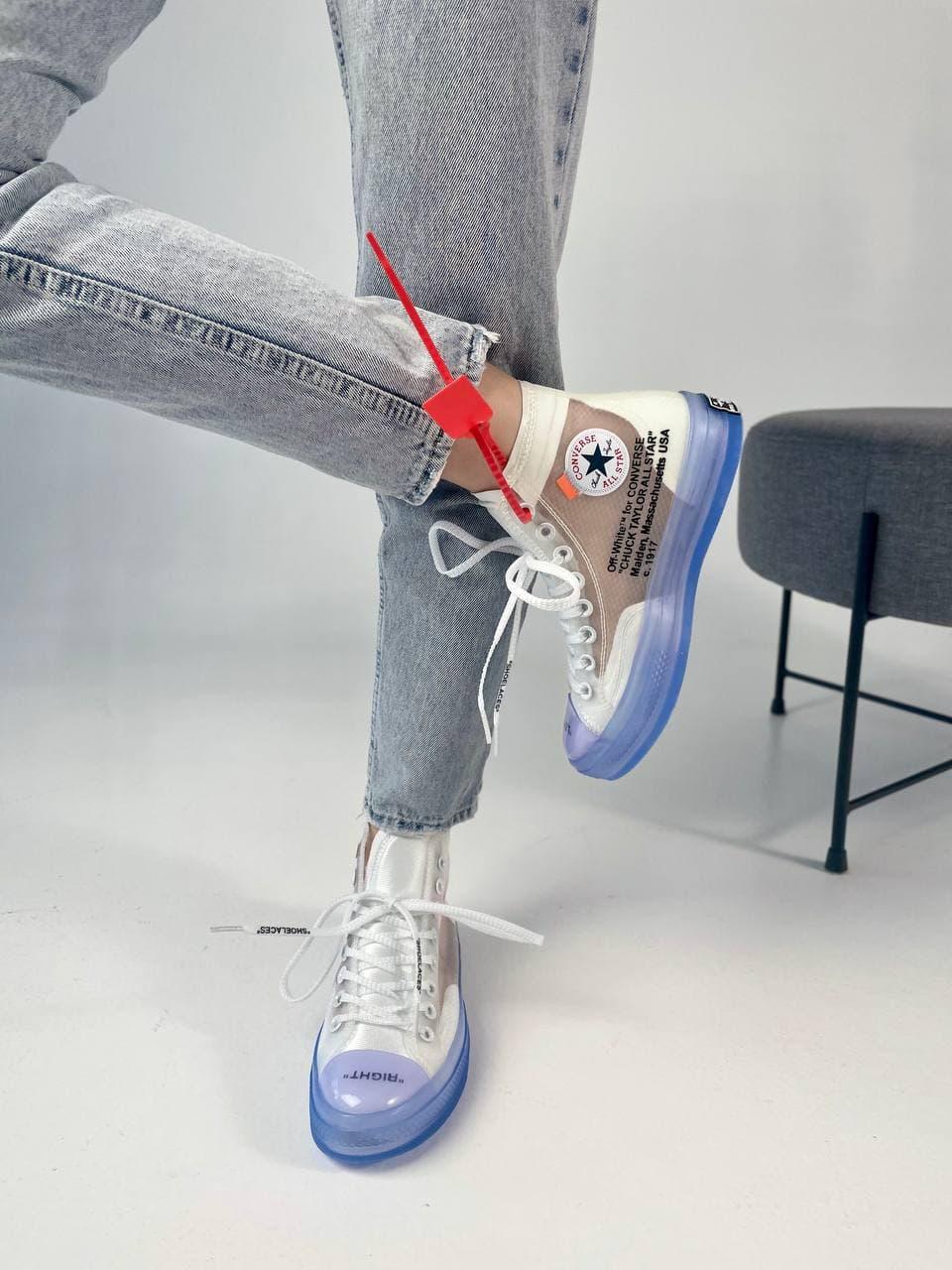 Converse Off-White White Blue