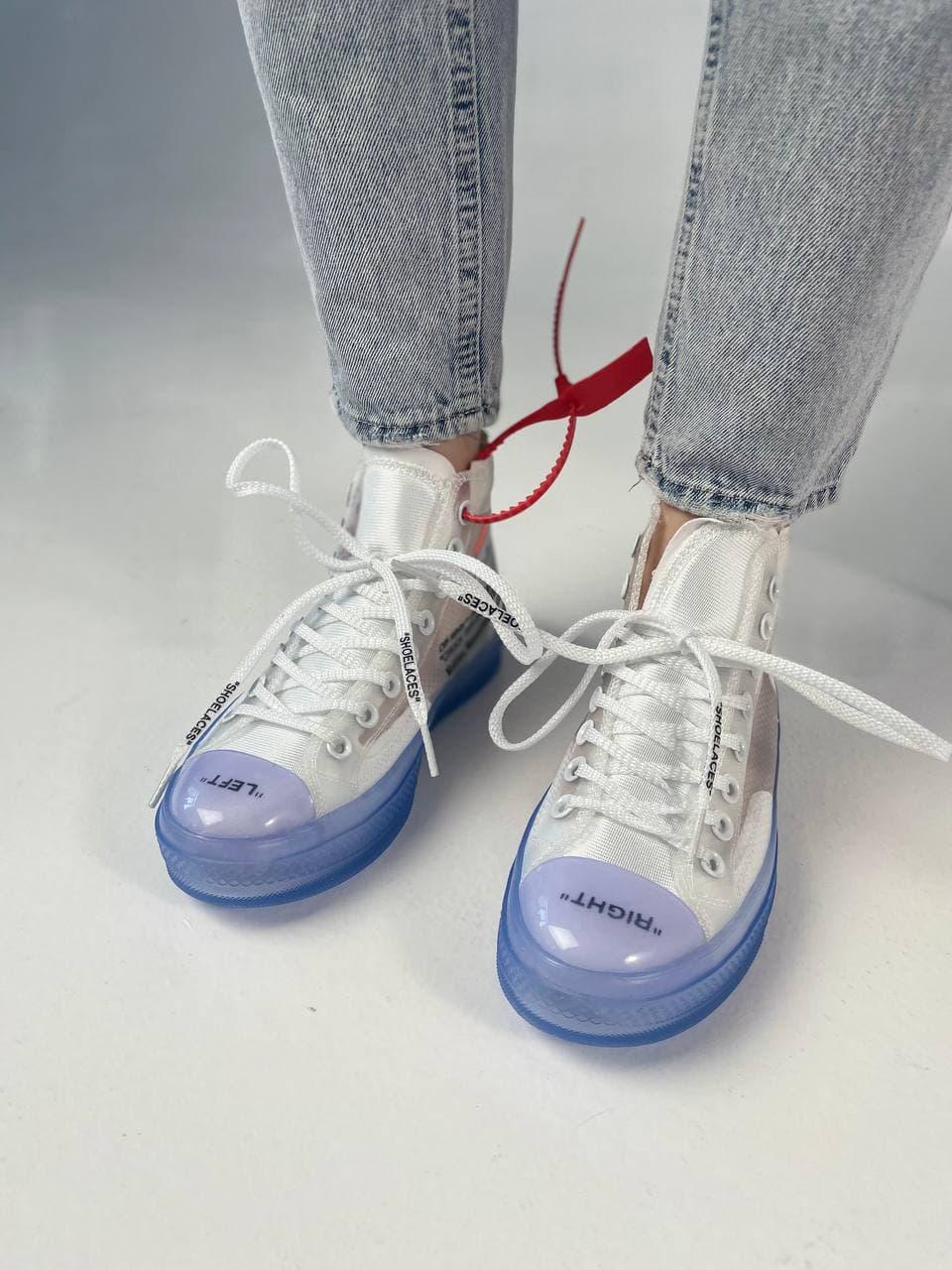 Converse Off-White White Blue