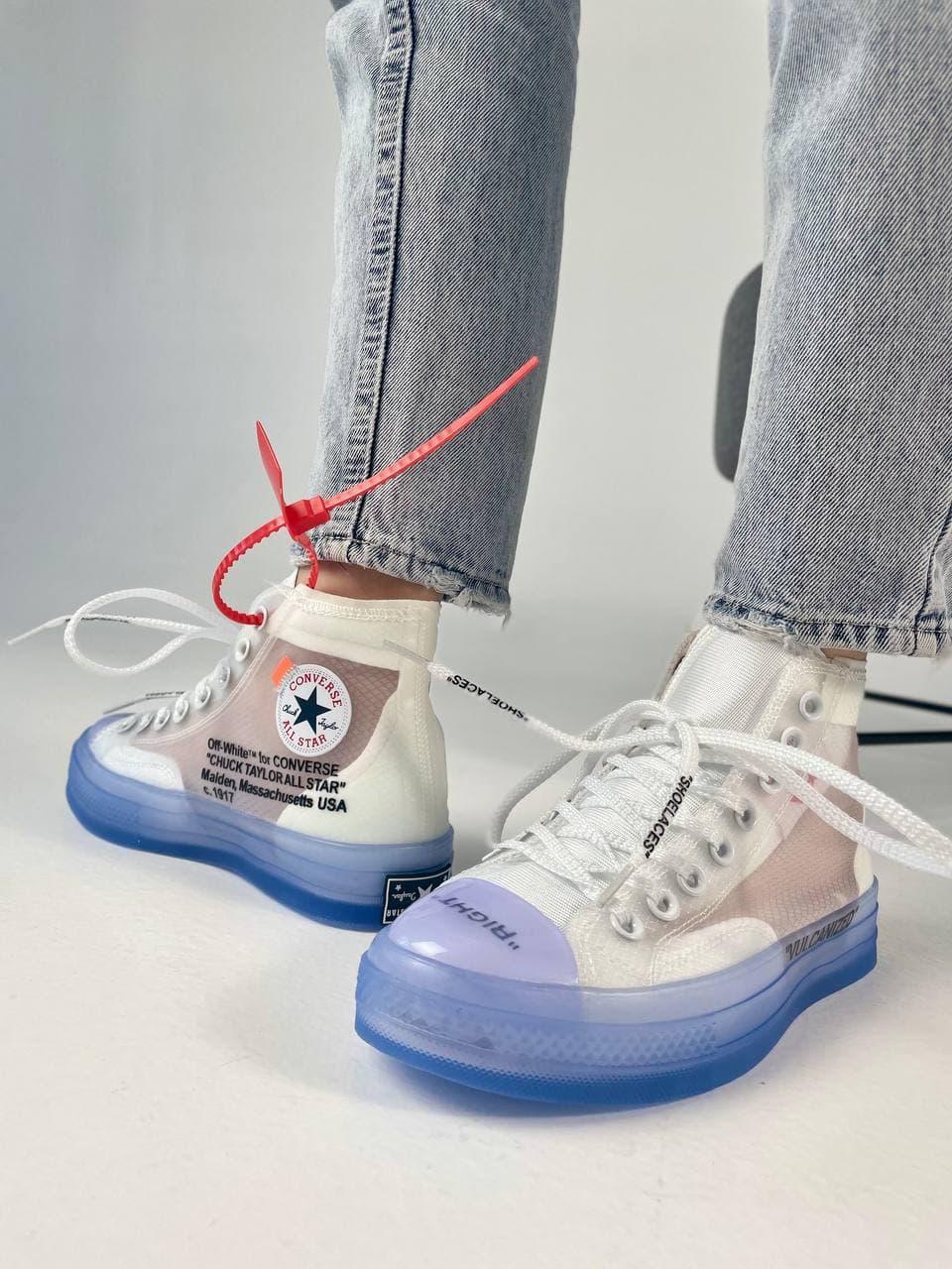 Converse Off-White White Blue