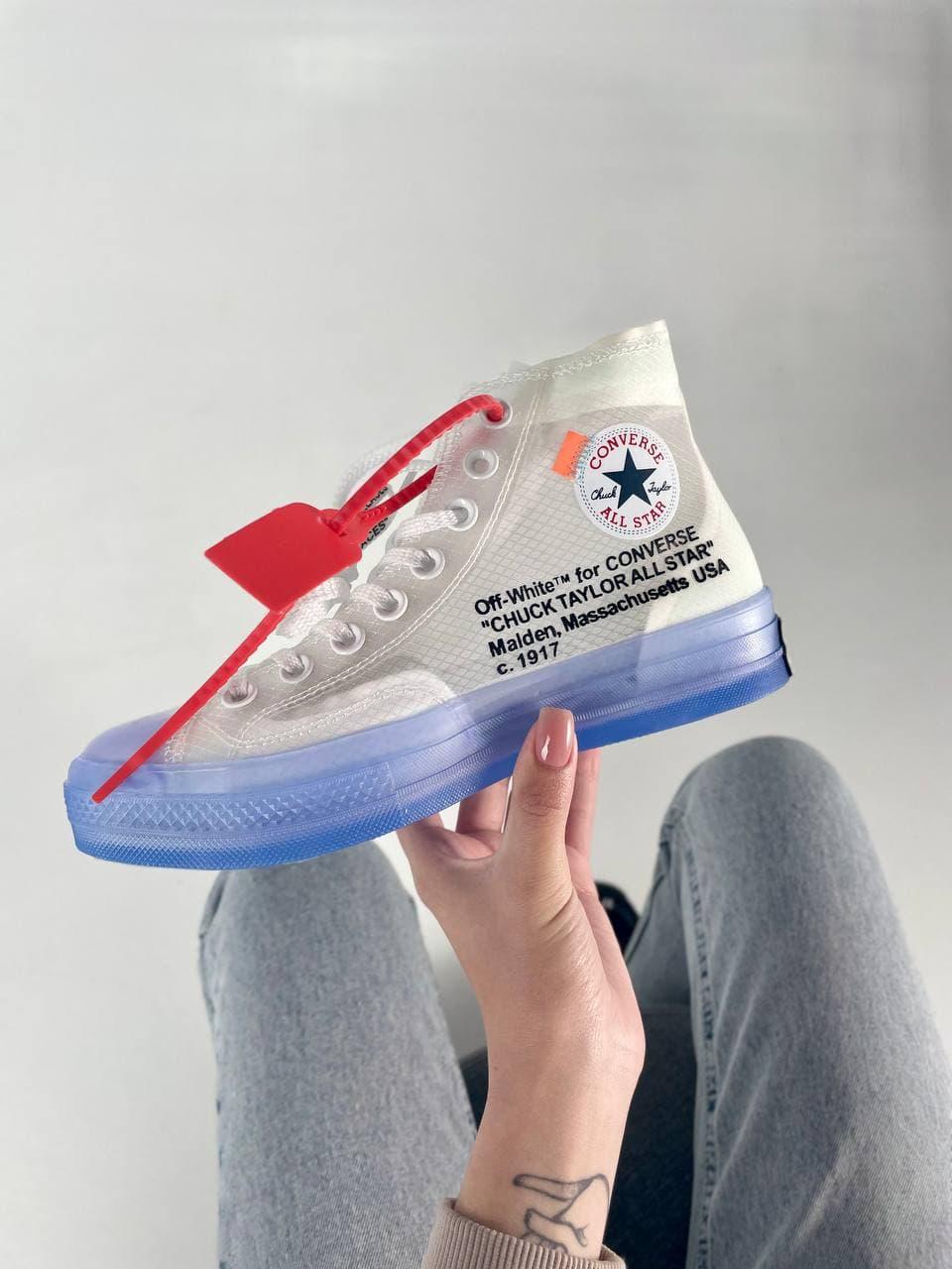 Converse Off-White White Blue