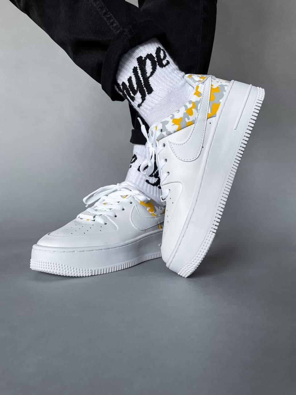 Nike Air Force 1 Sage White Flowers