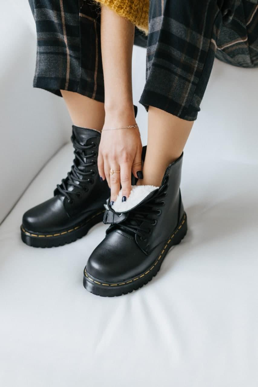 Dr. Martens JADON High Fur Black No Logo