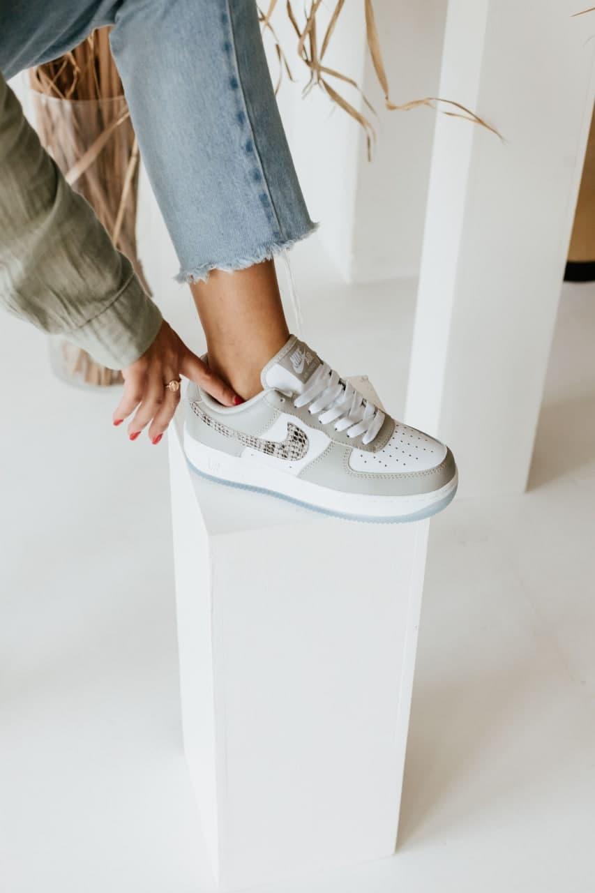Nike Air Force 1 Low Grey Snake
