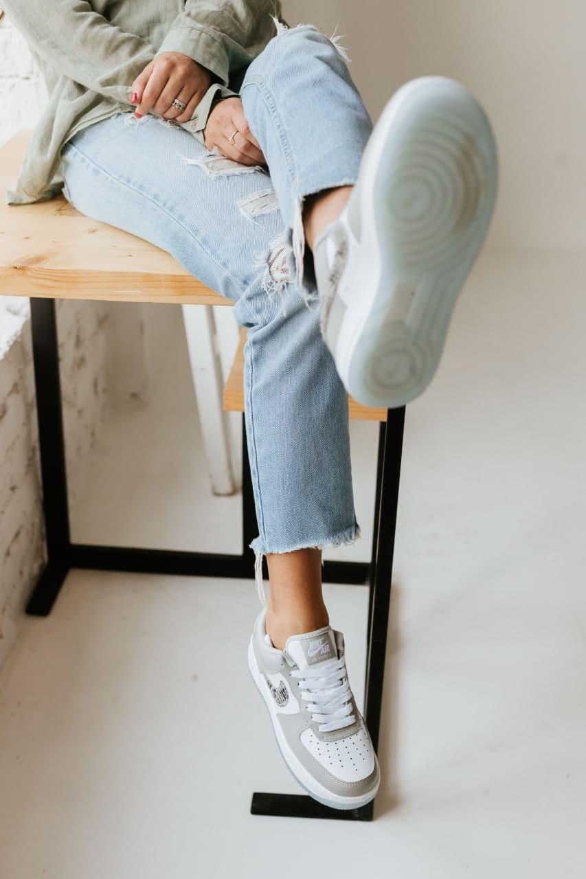 Nike Air Force 1 Low Grey Snake