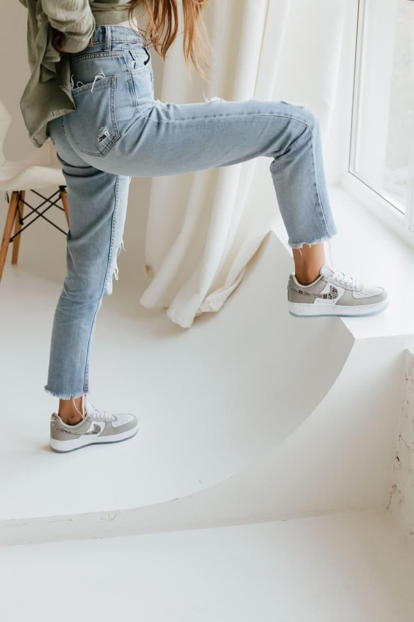 Nike Air Force 1 Low Grey Snake